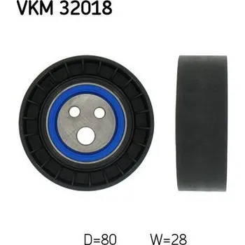 Vratná/vodicí kladka, klínový žebrový řemen SKF VKM 32018