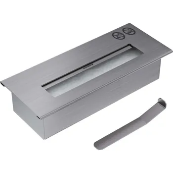 Krbová kamna KRATKI Obdélníkový zásobník pro bio krby malý