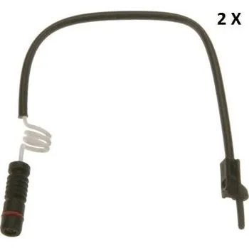 Brzdová destička Výstražný kontakt, opotřebení obložení TRW GIC245