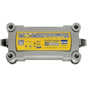 Nabíječka autobaterie Nabíječka 6/12V baterií GYSFLASH 6A HERITAGE