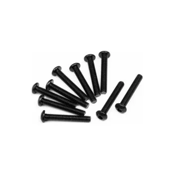 RC vybavení Imbusový šroub s půlkulatou hlavou M3x20mm (10ks)