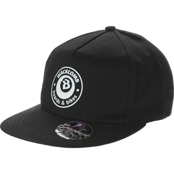 Kšiltovka kšiltovka Blackcomb Boards & Bikes Rap 5 Panel - Black/White one size