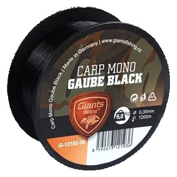 Giants fishing Vlasec Carp Mono Gaube Black|1200m/0,30mm