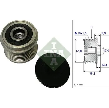 Předstihová spojka Schaeffler INA 535 0216 10