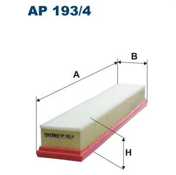 Autodíl Vzduchový filtr FILTRON AP 193/4
