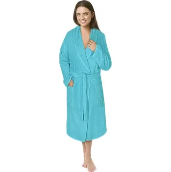 Dámský župan Froté župan dámský tyrkysový XL (100% bavlna, 330 g/m2)