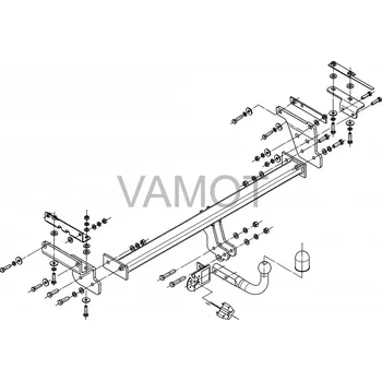 Auto-moto Tažné zařízení Nissan Qashqai +2 (JJ10) (2007 - 2014) (5078)