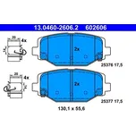 Sada brzdových destiček, kotoučová brzda ATE 13.0460-2606.2