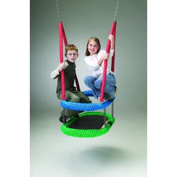 Hra na zahradu Oválná kruhová houpačka