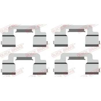 Brzdový systém Sada příslušenství, obložení kotoučové brzdy Quick Brake 109-1703
