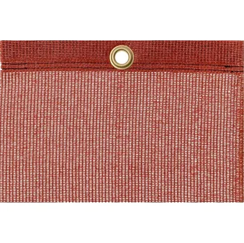 Krycí plachta Sluneční prodyšná plachta PE 200 g/m2, zesílený lem, terakota