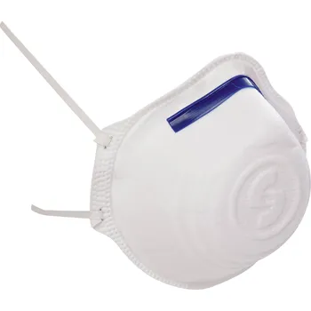 respirátor Ekastu 411 181 respirátor proti jemnému prachu FFP2 12 ks EN 149:2009 DIN 149:2009