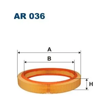 Vzduchový filtr Vzduchový filtr FILTRON AR 036