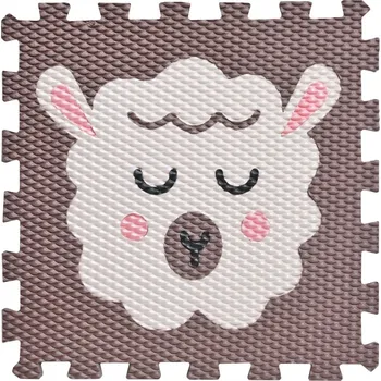 Minideckfloor Beránek 71 Tmavě hnědá