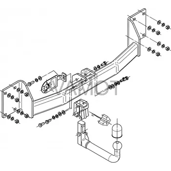 Tažné zařízení Tažné zařízení BMW X6 (E71) (2008 - 2014 (E71)) (4237)