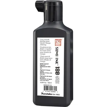 KURETAKE ZIG inkoust SUMI černý 180ml