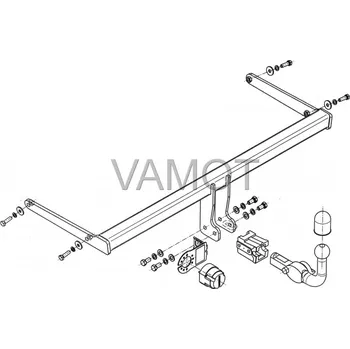 Tažné zařízení Tažné zařízení Mazda 2 (DE) (2007 - 2015) (4168)