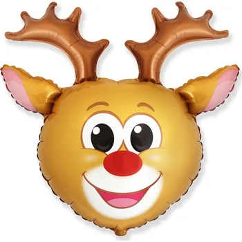 Fóliový balónek 24 palcový sobí hlava