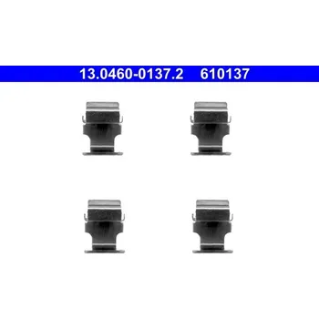 Přislušenství brzdového systému Sada příslušenství, obložení kotoučové brzdy ATE 13.0460-0137.2