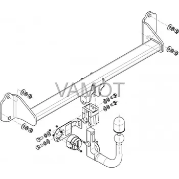 Tažné zařízení Tažné zařízení BMW X1 (F48) (2015 a novější (F48)) (4230)