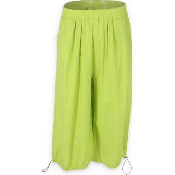 Dámské kalhoty Kalhoty 3/4 culottes 3910 Itálie barva: zelená-limetka