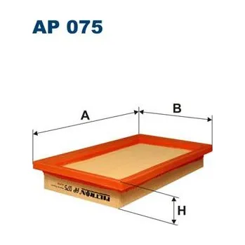 Filtr do auta Vzduchový filtr FILTRON AP 075
