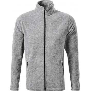 Pánská mikina MALFINI Micro fleece pánský Shift (GRS) stříbrný melír XL