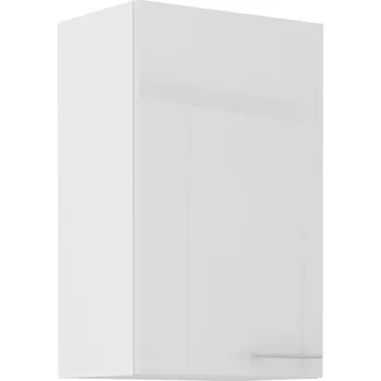 Kuchyňská skříňka 45 G-72 1F Horní skříňka LARA bílá lesk,