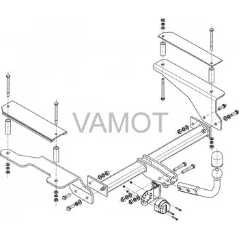 Tažné zařízení Tažné zařízení Chevrolet Aveo 4D (2006 - 2011) (3385)