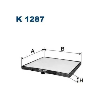 Autodíl Filtr, vzduch v interiéru FILTRON K 1287