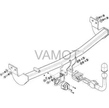 Tažné zařízení Tažné zařízení Citroen C3 5D (2002 - 2009) (4286)