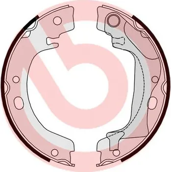 Brzdový systém Sada brzdových čelistí, parkovací brzda BREMBO S 83 560