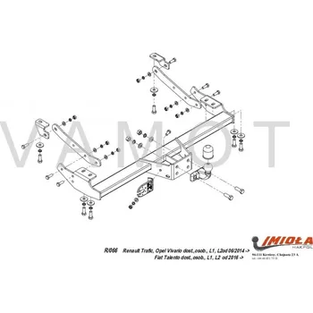 Tažné zařízení Tažné zařízení Nissan NV 300 (2016 a novější) (8573)