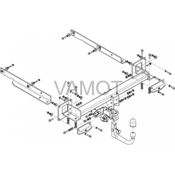 Tažné zařízení Tažné zařízení Mercedes GL (X166) (2012 - 2016 (X166)) (5812)