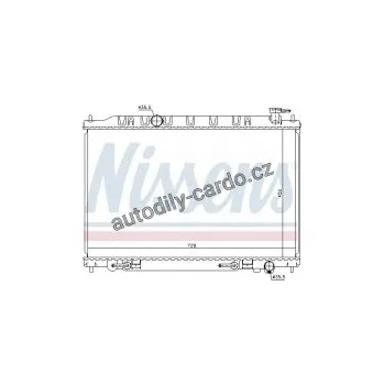 Chladič motoru Chladič motoru NISSENS 68793