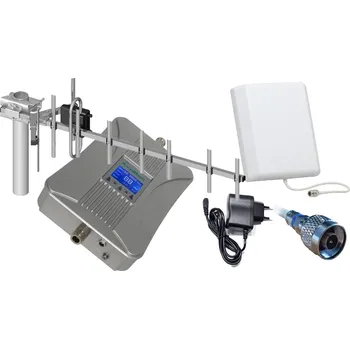 Duální zesilovač signálu Amplitec C17L-LE v setu pro EGSM, 4G/LTE