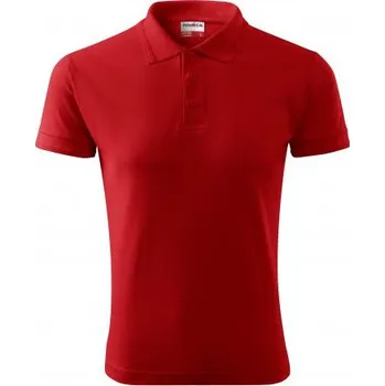 Pánská košile MALFINI Polokošile pánská Reserve červená 2XL