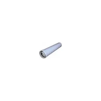 Kouřovod Prodlužovací kus odkouření 1m Ø 80/125mm, PP, odkouření pro Kondenzační kotle