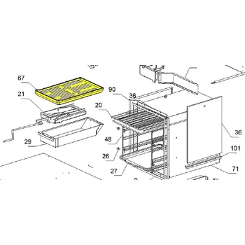 Krbová kamna Náhradní litinový rošt pro kamna NORDICA Thermo Suprema Compact D.S.A.