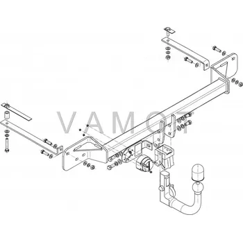 Tažné zařízení Tažné zařízení Alfa Romeo Mito (2008 a novější) (7841)