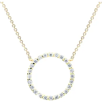 Náhrdelník Cutie Jewellery Zlatý náhrdelník celebritka Z6323Z Délka náhrdelníku: 45cm