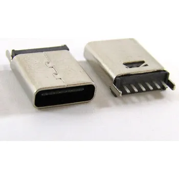 konektor micro USB-C female 38 - 6pin