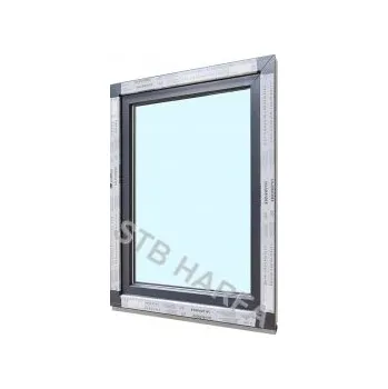 Okno 90x120 antracit TROJSKLO