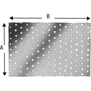 Tesařské kování SIMPSON perf. plech NP 140x400x2.0 žár. pozink