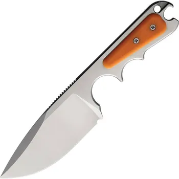 lovecký nůž PMP Knives Pitbull Neck Knife Orange G10