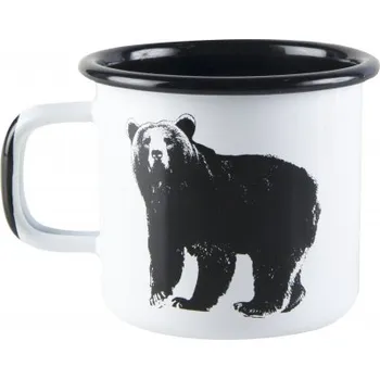 Smaltovaný hrnek Bear, 3,7 dl