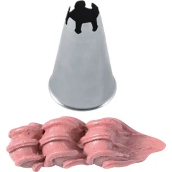 Čokoláda Trubička nerez mini průměr 1,8, v.8cm hradby, BX0044