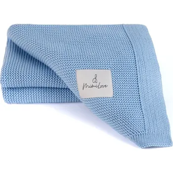 Dětská deka Mimilove Bambusová dečka Světle modrá