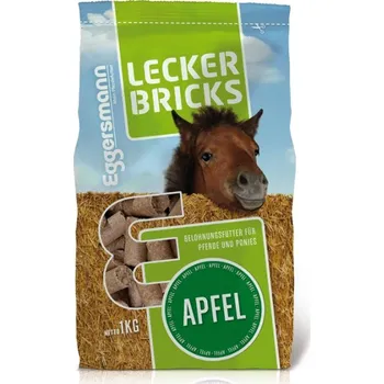 Krmivo pro koně Eggersmann pamlsky jablečné - 1 kg