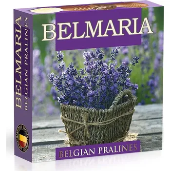 Bonboniéra Selllot, s.r.o., K Hájům 34, 155 00 Praha 5 - Vyrobeno v Belgii Levandule - belgické plněné pralinky 50g